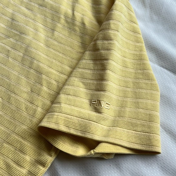 Ping Collection Golf Shirt Medium Dry Fiber Dynamics Cotton & Wicking Polyester - Picture 7 of 7